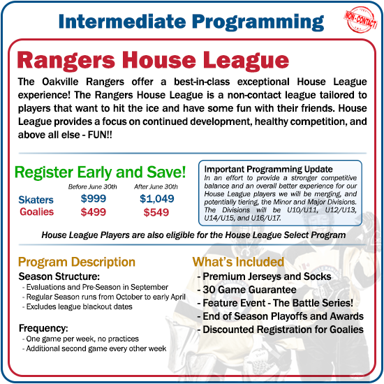 Recreational House League